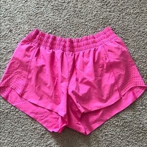 Athleta Bright Pink Athletic Shorts
